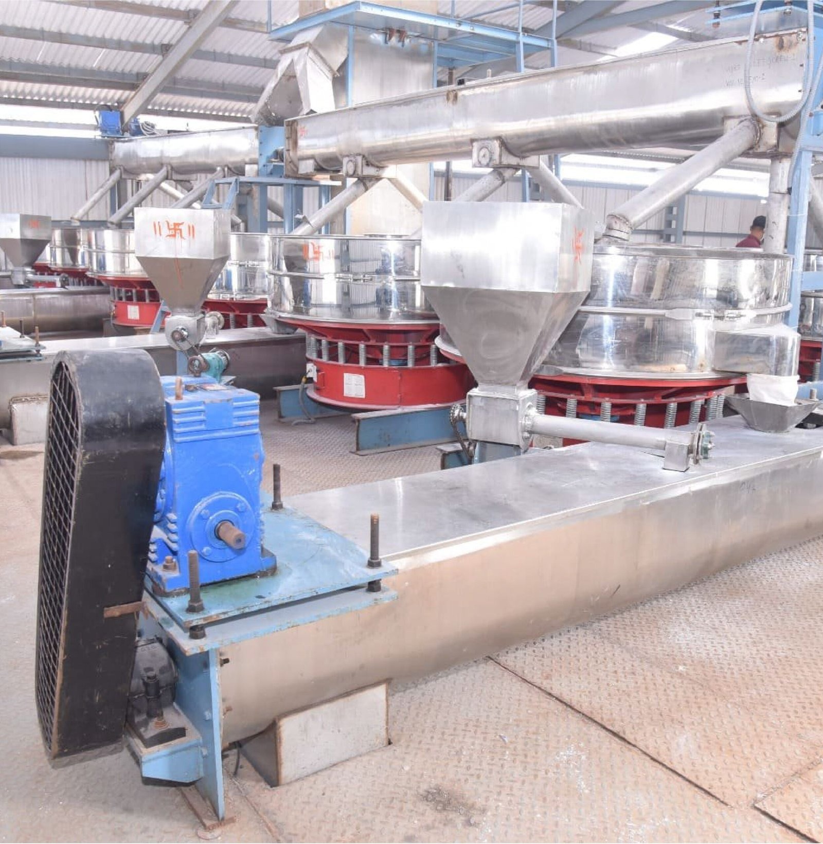 Salt refining facility