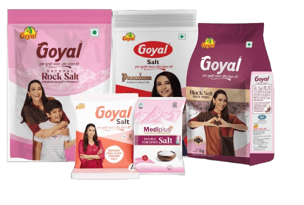 Goyal Salt product range